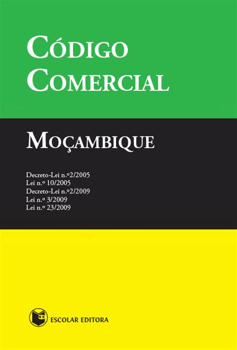 codigo comercial de mocambique 2022